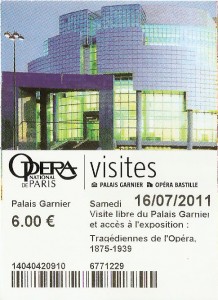 Bilhete da Opera