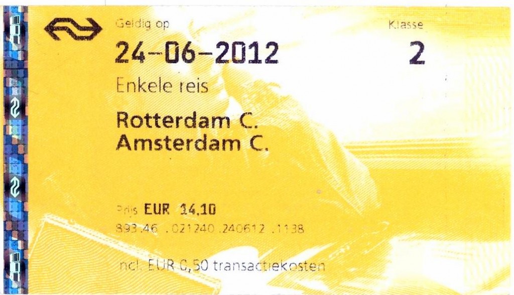 NS - Rotterdam pra Amsterdam