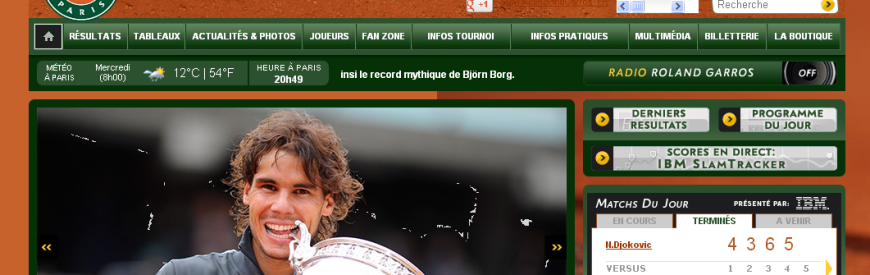 Roland-Garros – Torneio e Tour guiado