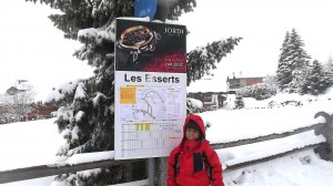 Les Esserts: Hora de brincar com neve!