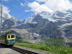 descendo o Jungfraujoch