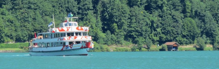 Passeio de barco pelo Lago Brienz