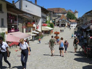 Rue du Bourg, Gruyères