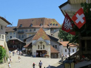 Rue du Bourg, Gruyères