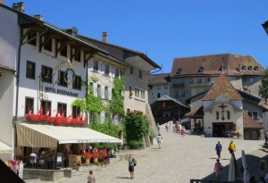 Rue du Bourg, Gruyères