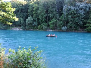 Rio Aare em Elfenau