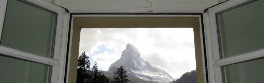 Zermatt: Chegando na cidade do Toblerone