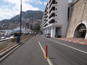 Saída do túnel em direção à Chicane