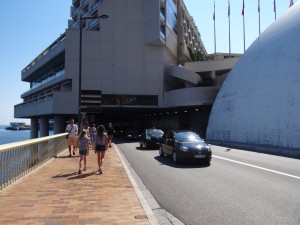 Entrada do túnel Louis II