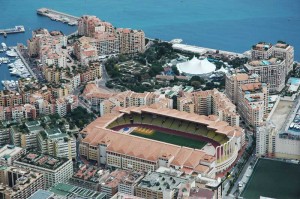 Stade Louis II do alto