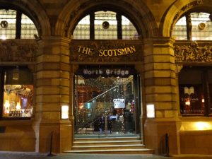 O clássico Hotel e Restaurante The Scotsman