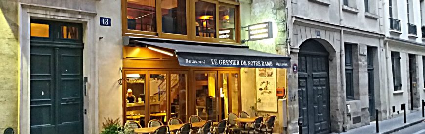 Le Grenier de Notre Dame – O primeiro restaurante vegetariano de Paris